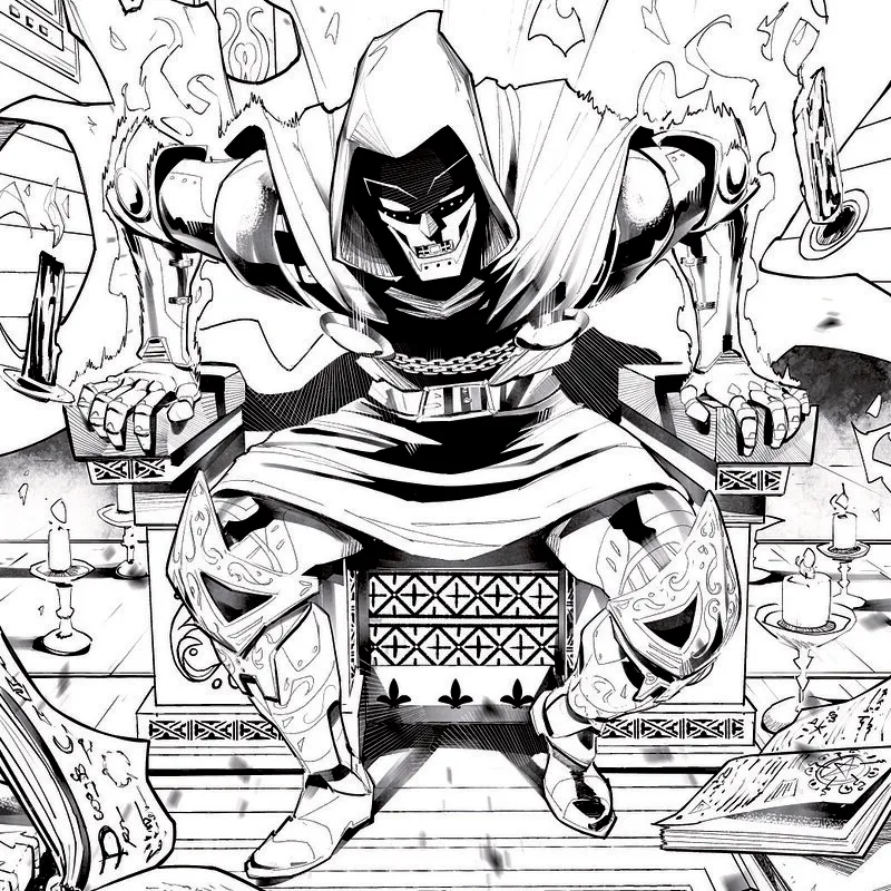 Dr Doom Cover Sample