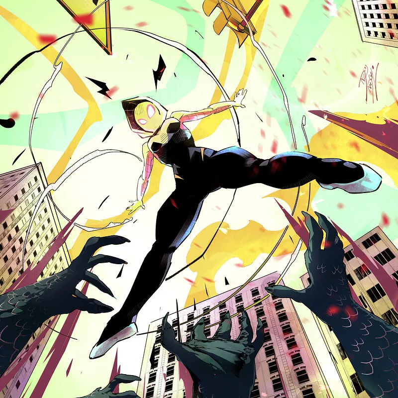 Spider Gwen Fan art