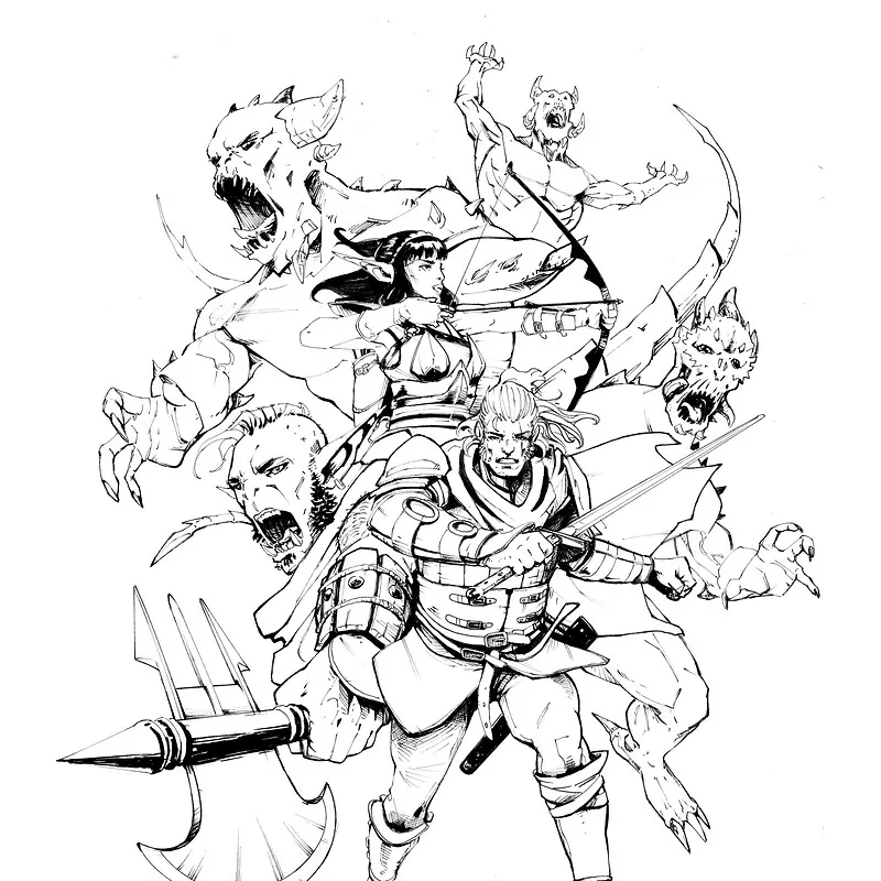 Dragonero test pages